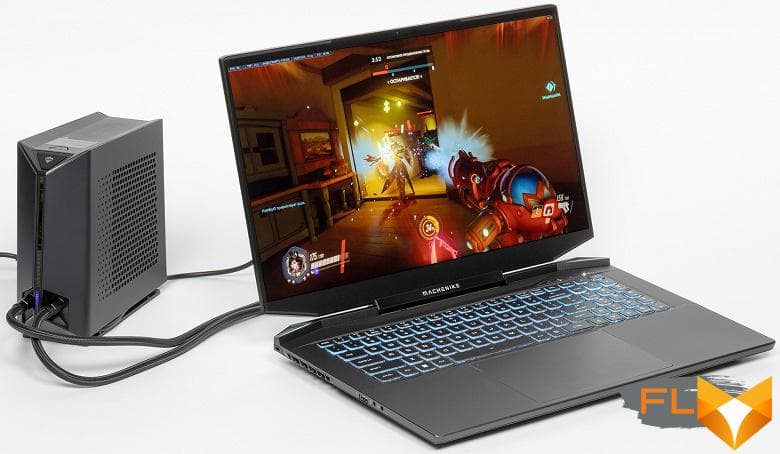 Review Gaming Laptop Machenike S17 liquid-cooled 
