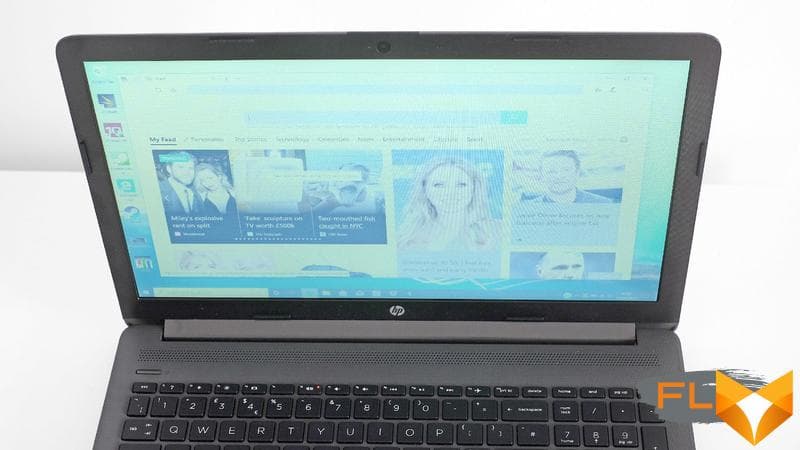 HP 250 G7 review screen