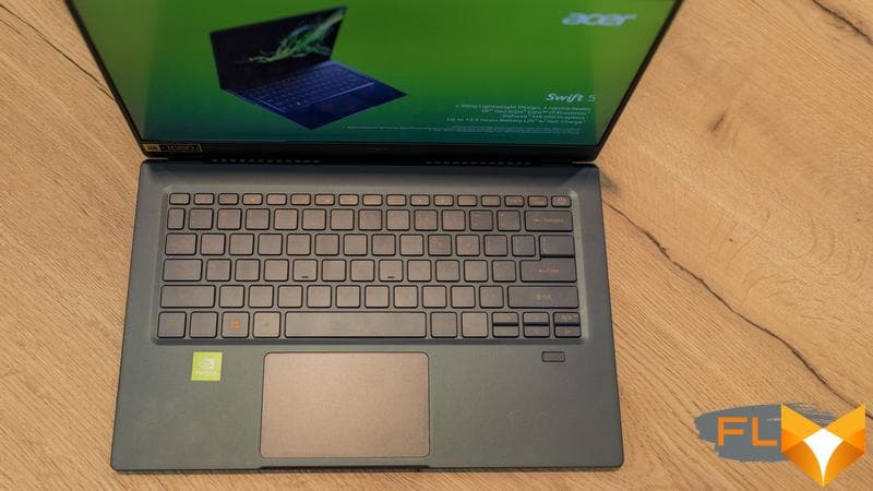 Acer Swift 5 (2019) keyboard