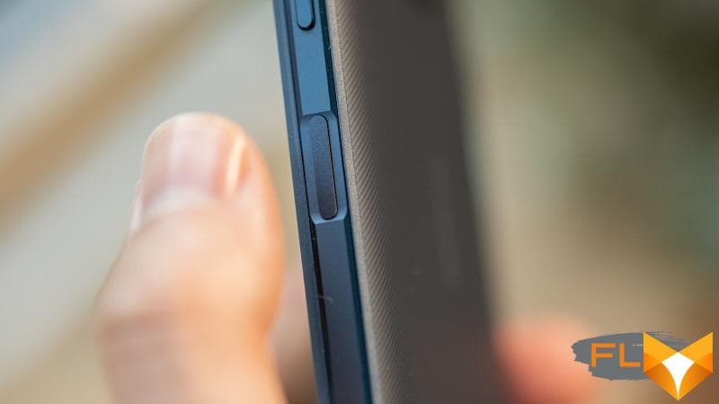 Nokia XR20 fingerprint scanner