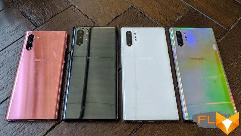 Galaxy Note 10 colours
