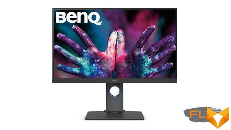 .BenQ DesignVue PD2705Q offers clean lines and punch colours