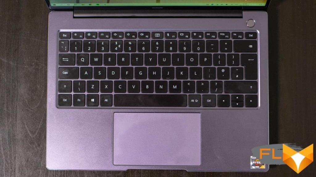Huawei MateBook 14 2020 AMD keyboard