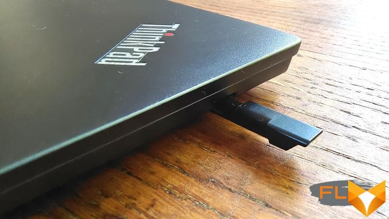 ThinkPad C13 Yoga Chromebook: Stylus