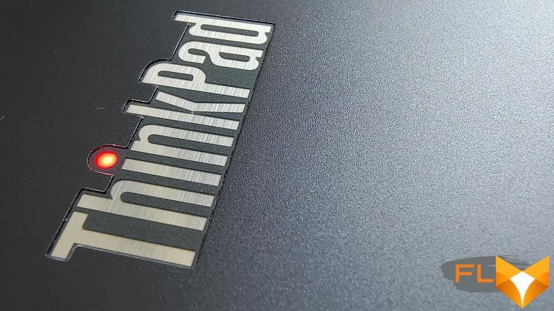 ThinkPad C13 Yoga Chromebook review: ThinkPad Logo