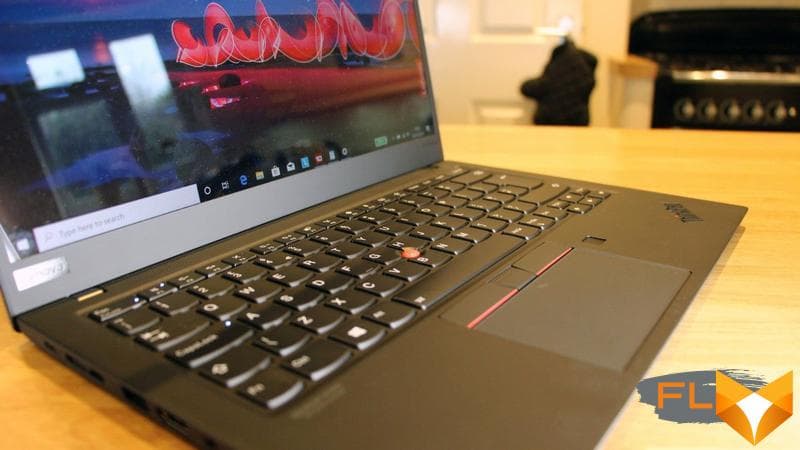 Lenovo ThinkPad X1 Carbon keyboard and trackpad