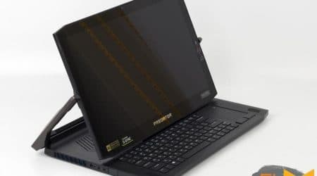 Review of the Acer Predator Triton 900 PT917-71 gaming laptop with GeForce RTX 2080 graphics. Or a tablet. Or monoblock
